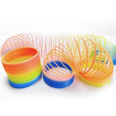 Imagem de Lembrancinha Mola Maluca Brinquedo Colorido - 01 Unidade - Rizzo