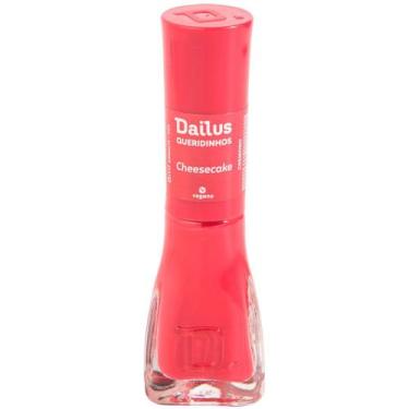 Imagem de Esmalte Cremoso Tons Vermelho Dailus, 205 Cheescake