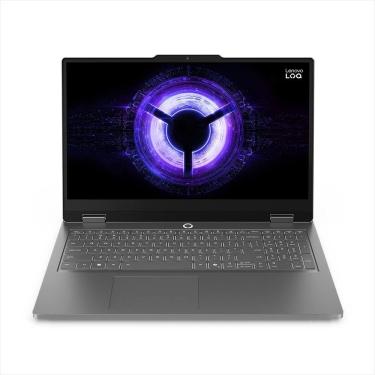 Imagem de Notebook Lenovo Gamer LOQ Essential Intel Core i7-13650HX 16GB 512GB SSD RTX 5050 15.6" Linux - 83UXS00100 Cinza