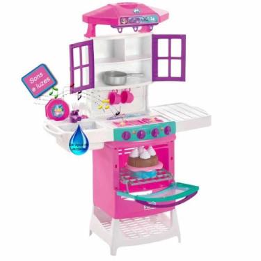 Imagem de Brinquedo Cozinha Meg Doll Com Acessorios Magic Toys 8012