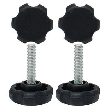 Imagem de Uxcell M6 x 25 x 30 mm Protetor de piso ajustável para mesa de móveis de máquina, pacote com 4