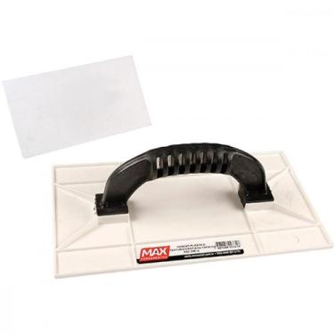 Imagem de Desempenadeira Pvc Max Branco Textura Lisa 15X26 296 - MAX FERRAMENTAS