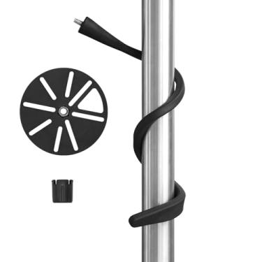 Imagem de Haoyou Suporte universal flexível para anel/piscar/wyze/Eufy/Arlo/Google Nest e outras câmeras de segurança (preto)