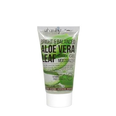 Imagem de Urban Hydration Bright & Balanced Aloe Vera Leaf Facial Gel Moisturizer | Lightweight, Hydrates, Reduces Inflammation, Fights Acne, Anti-Aging Benefits For Smooth Skin, All Skin Types | 2.5 Fl Ounce
