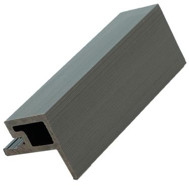 Imagem de Acabamento para Painel Ripado Modaza 1/2 WPC Externo, 4,95 x 290 cm, Gray