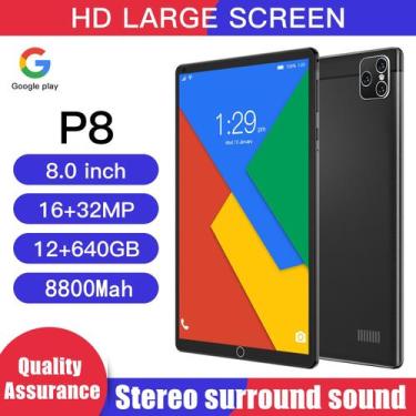 Imagem de Tablet PC P8 de 8 polegadas: tela IPS, 640 GB, OS 12.0 - Won