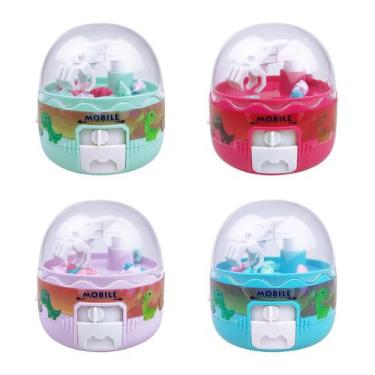 Imagem de Mini Dinosaur Claw Machine Toys Pinkiwine, pacote com 4 para crianças