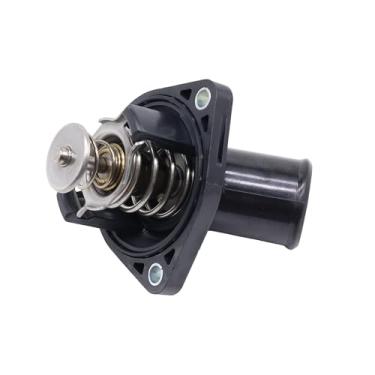 Imagem de HiSport Conjunto de carcaça do termostato - Compatível com Lexus GS F GS460 GX460 IS F IS500 Toyota Land Cruiser Sequoia Tundra substitui THT005 16031-38010