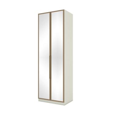 Imagem de Guarda Roupa Seletto 2 Portas Espelho Cabideiro Henn