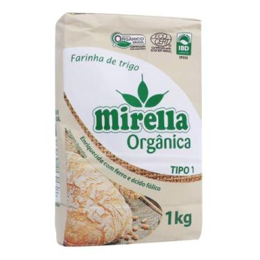 Imagem de Farinha de Trigo Tipo 1 Mirella Orgânica 1Kg
