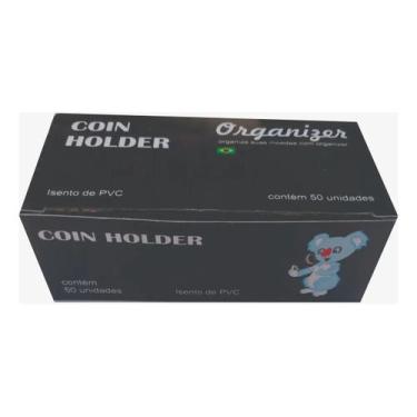 Imagem de COIN HOLDER Organizer 1 caixa com 50 unidades 27,5mm Isento de PVC