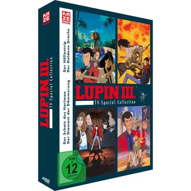 Imagem de Lupin the Third - TV-Special Collection (4 TV-Specials) - DVD Box ( 4 DVDs)