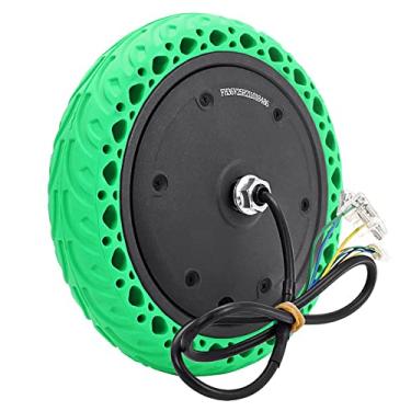 Imagem de Qudai Substituição da roda do motor dianteiro do pneu do motor da scooter elétrica 36V 250W para scooters elétricas M365/Pro