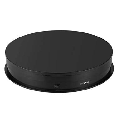 Imagem de Domary Ajuste de velocidade USB giratório elétrico giratório suporte de exibição de vídeo Suporte giratório para fotografia