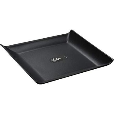 Imagem de Prato Quadrado 160x160x25mm Casual- Pt Coza Preto