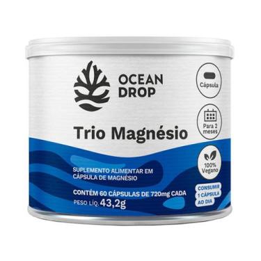 Imagem de Trio Magnésio  60 Cápsulas - Ocean Drop