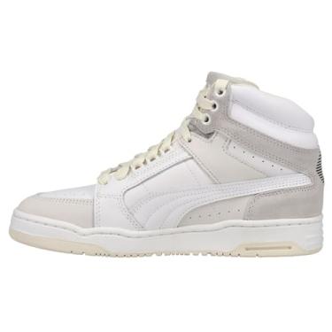 Imagem de PUMA Mens Slipstream Mid Luxe High Sneakers Shoes Casual - Grey,White - Size 4.5 M