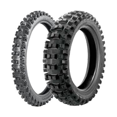 Imagem de Jogo Pneus de Moto Borilli EXC 007 Medium Soft 90/90-21 57R + 100/100-18 59R TT