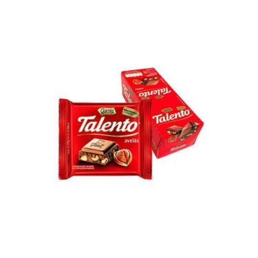 Imagem de Chocolate Talento Avelãs Com 15 Unidades De 25G Cada Garoto