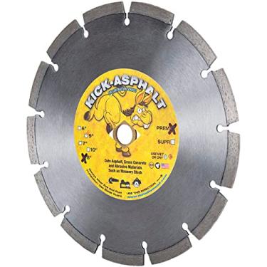 Imagem de Lâminas de diamante úmido/seco premium para corte de asfalto, concreto verde, bloco de alvenaria e a maioria dos materiais abrasivos, ASP, 8" X .090 X DM-7/8"-5/8" Arbor