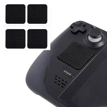 Imagem de TALONGAMES Protetor Touchpad compatível com Steam Deck OLED/Steam Deck Trackpad Skin (protetor de trackpads, matriz mini hexagonal, preto)