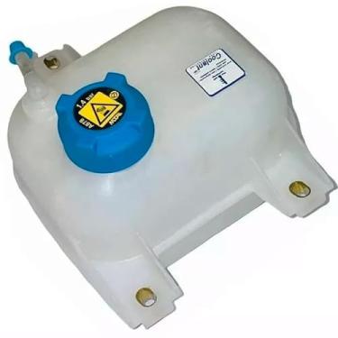 Imagem de Reservatório de água do radiador com tampa para Doblo 2010 2011 2012 2013 2014 2015 2016 2017 2018, peça Original genuína de fabrica