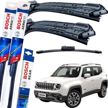 Imagem de Palheta Limpador Jeep Renegade Dianteiro e Traseiro Bosch