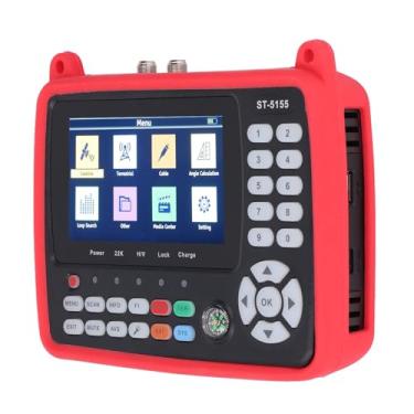 Imagem de Generic Medidor de Medição de Sinal, Conector de Alarme de Luz de Luz do Localizador de Satélite para o de TV a Cabo de Antena (#2)