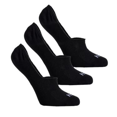 Imagem de Kit Meia 3 Pares Sapatilha Casual Unissex Algodão Hoahi 004homz