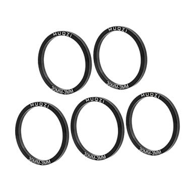 Imagem de Fancyes 5 peças junta do suporte inferior da MTB conjunto de arruela de liga de alumínio peças espaçadoras, 30MM T3MM