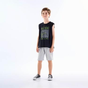 Imagem de Conjunto Infantil Menino - Preto - 50773-51