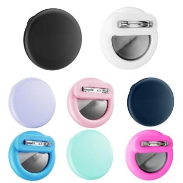 Imagem de VAEKNVG Pacote com 8 capas para Apple AirTag, capa oculta de silicone com pinos de segurança, capa para rastreador GPS para crianças, idosos, roupas escondidas, sapatos, mochila