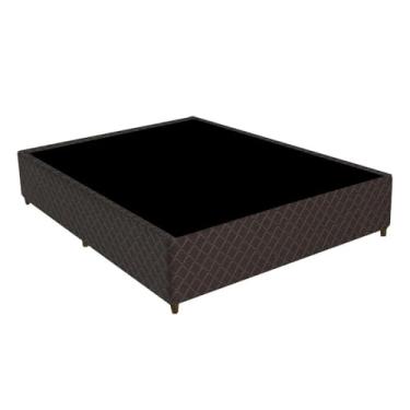 Imagem de Base Cama Box Casal Universal (138x188x20) Gazin Cr35221 Natural/marrom