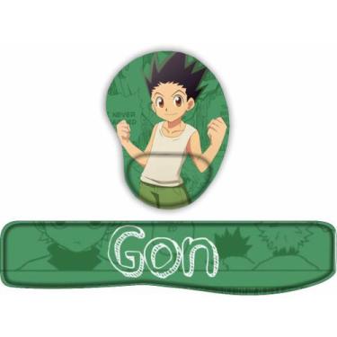 Imagem de KIT Mouse Pad + Apoio de teclado Gon - JDM
