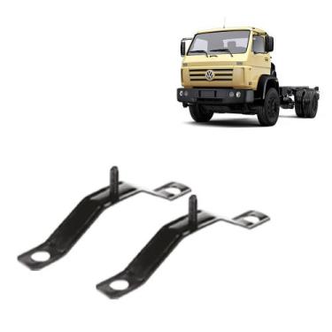 Imagem de 2 Suporte de Calota Dianteiro Compatível Volkswagen 13.130 - Fabbof