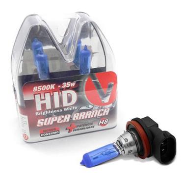 Imagem de Lâmpada Super Branca 8500k-35W Automotivo H8 - Velox Parts