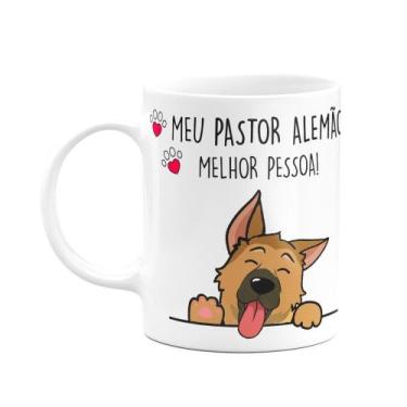 Imagem de Caneca - Meu Pastor Alemão, melhor pessoa - JPS INFO