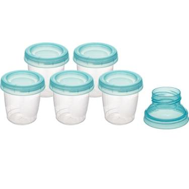 Imagem de Buba, Kit 6 Potes Para Armazenar Leite Materno