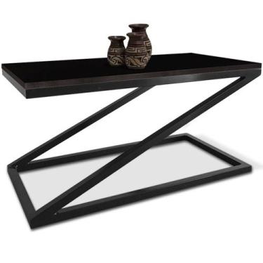 Imagem de Mesa De Centro Astana Retangular Para Sala Decor Madeira MDF Compacta 