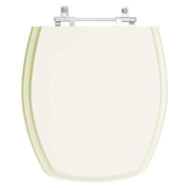 Imagem de Tampa de Vaso Poliester Thema Biscuit (Bege Claro) para Bacia Incepa -