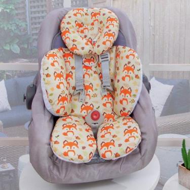 Imagem de Apoio de Corpo para Carrinho e Bebê Conforto Bichinhos - Miguel Baby, 