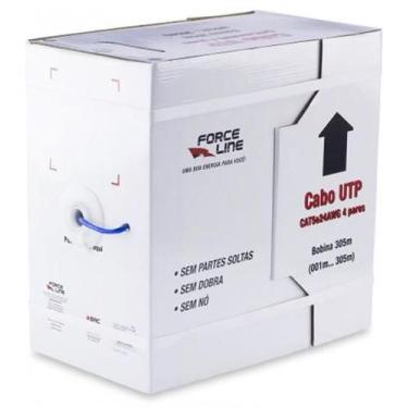 Imagem de Caixa de Cabo UTP Cat 5e para rede - Forceline 3295 - Homologado - 305
