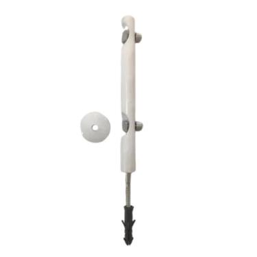 Imagem de Suporte Duplo Para Varão Suísso - Cortina Wave - ART DECORAR, Branco