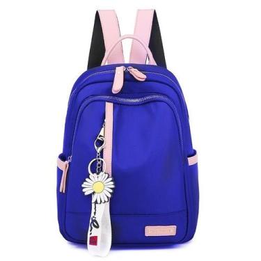 Imagem de Mochila Escolar Feminina Média Impermeável Pequena Barata Pratica Mode