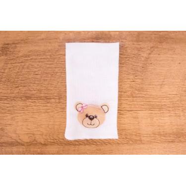 Imagem de Fralda Paninho de Boca Para Bebê Com Aplicações Estampas Femininas Bab