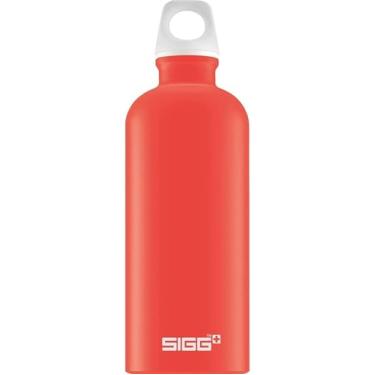 Imagem de SIGG - Garrafa de água de alumínio – Traveller Scarlet – Certificado Climático Neutro – Adequado para bebidas carbonatadas – À prova de vazamento e leve – Livre de BPA – 590 ml