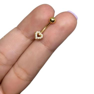 Imagem de Piercing Intimo Coração Genital ou Rook Aço Cirúrgico - RaraSteel Pier