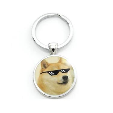 Imagem de Chaveiro Meme Doge da Criptomoeda Dogecoin - RECANTOASTRALSITE