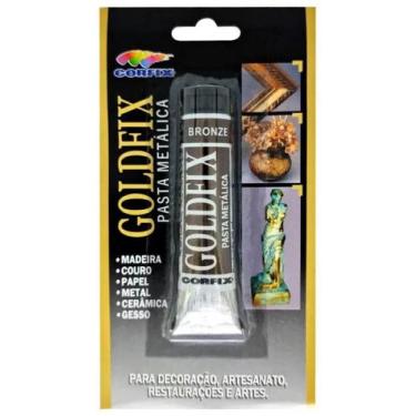 Imagem de Pasta Metalica Goldfix 20ml 247 Bronze Corfix