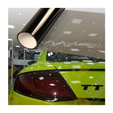 Imagem de Fume Claro Brilhante Pelicula Farol Lanterna Alltak, 2,0